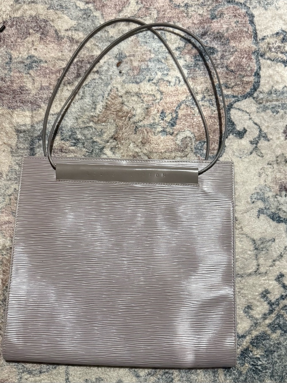 Women's Shoulder Textured Tote Bag in Taupe/ Fashion / Dupe!/